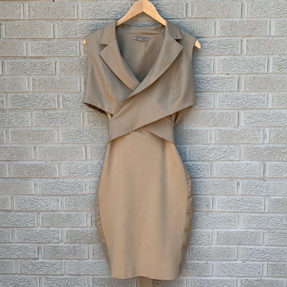 Ports 1961 Dresses & Skirts - Ports 1961 Dress & Vest Tan Set